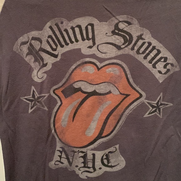 Rolling Stones baseball T-shirt - Picture 2 of 4
